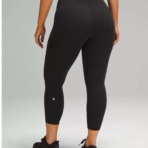 Lululemon High Rise Black Leggings 7/8 length